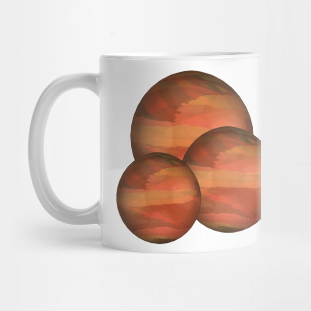 Copper Marble Balls by Grafititee